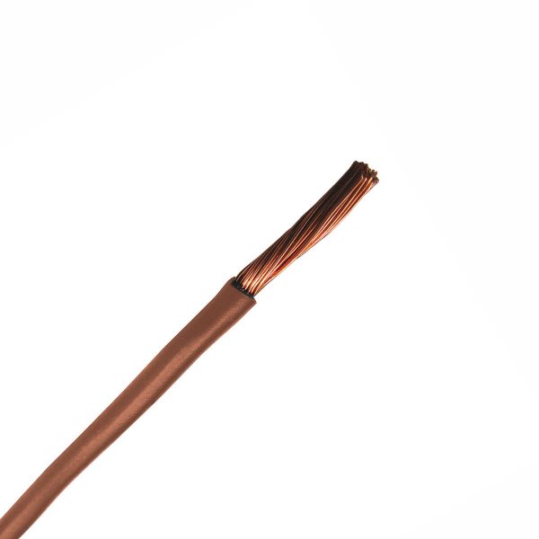 CABLE SINGLE 3MM BROWN 500M 14/.32 STRANDING Product Image 1