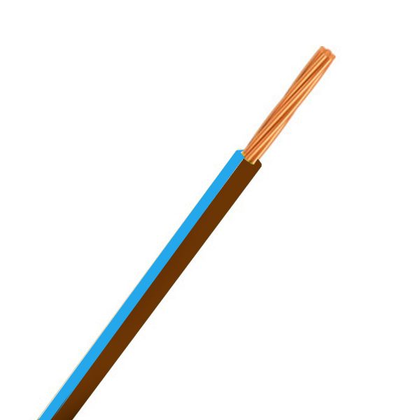 CABLE SINGLE 3MM BROWN/BLUE 30M 14/.32 STRANDING Product Image 1