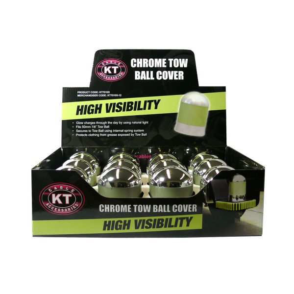 Towball Cover, High Visibility, Counter Top Display, Pack of 12
