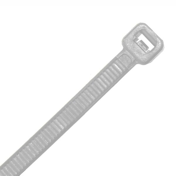 Cable Ties, Natural, 100mm x 2.5mm, 1000 Pack