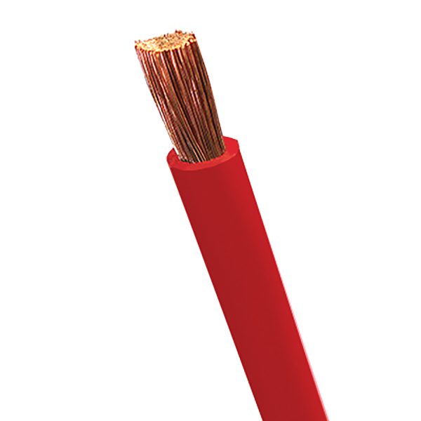 Automotive Battery Cable, Red, Size 1, Stranding 560/.30, 100M Roll