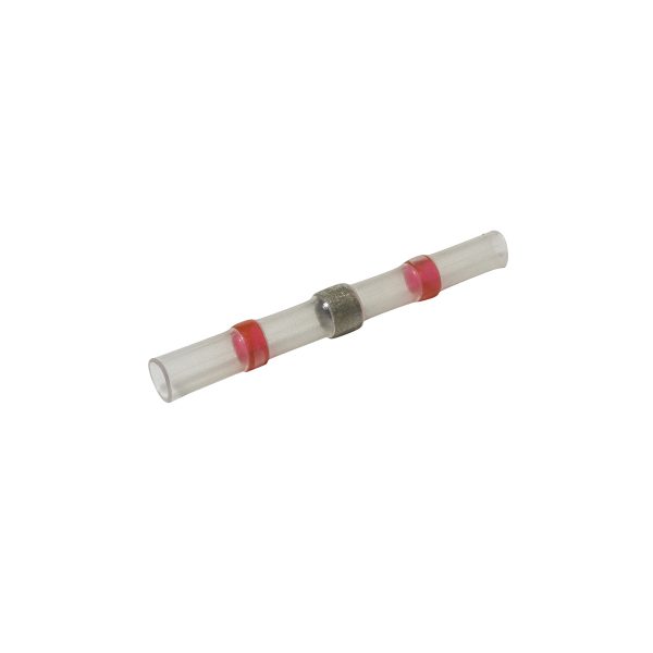 Terminals, Solder Joiner, Waterproof, Red, 1.6 - 2.7mm, 5 Pcs