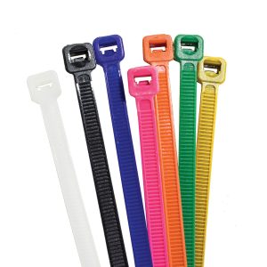 Cable Ties, Mixed Colour, 300 x 4.8mm