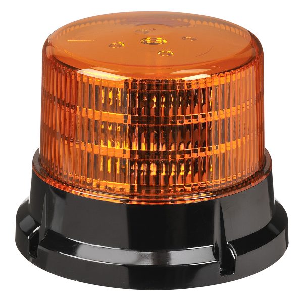 LED Beacon, Amber, 9-33V,134mm, 167m