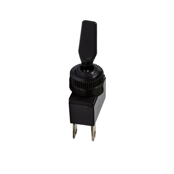 Plastic Toggle Switch, On/Off, 20Amps at 12V, 10Amps at 24V, , Bulk Qty 1