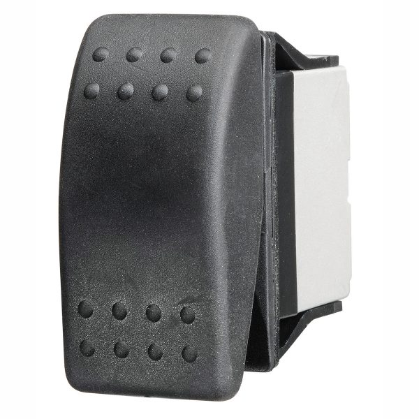 Sealed Blank Rocker Switch, On/Off, 16Amps at 12V, Bulk Qty 1