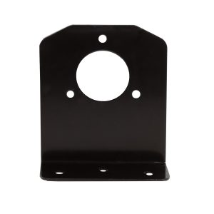 Angled Metal Bracket to suit Large Round Plastic Sockets