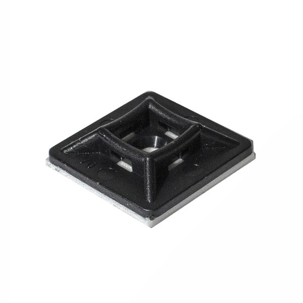 Adhesive Mounting Base, 19mm x 19mm, Pkt 20