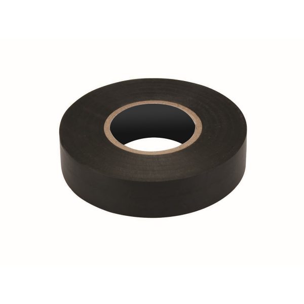 PVC Insulation Tape, Black, 19mm x 20M Roll