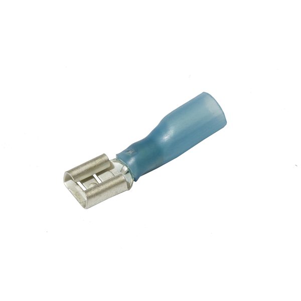 Connectors, Waterproof, Female, Blue, 6.3mm, 5 Pcs