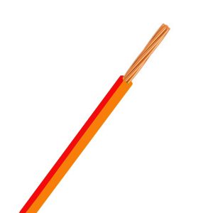 CABLE SINGLE 3MM ORANGE/RED 500M 14/.32 STRANDING Product Image 1