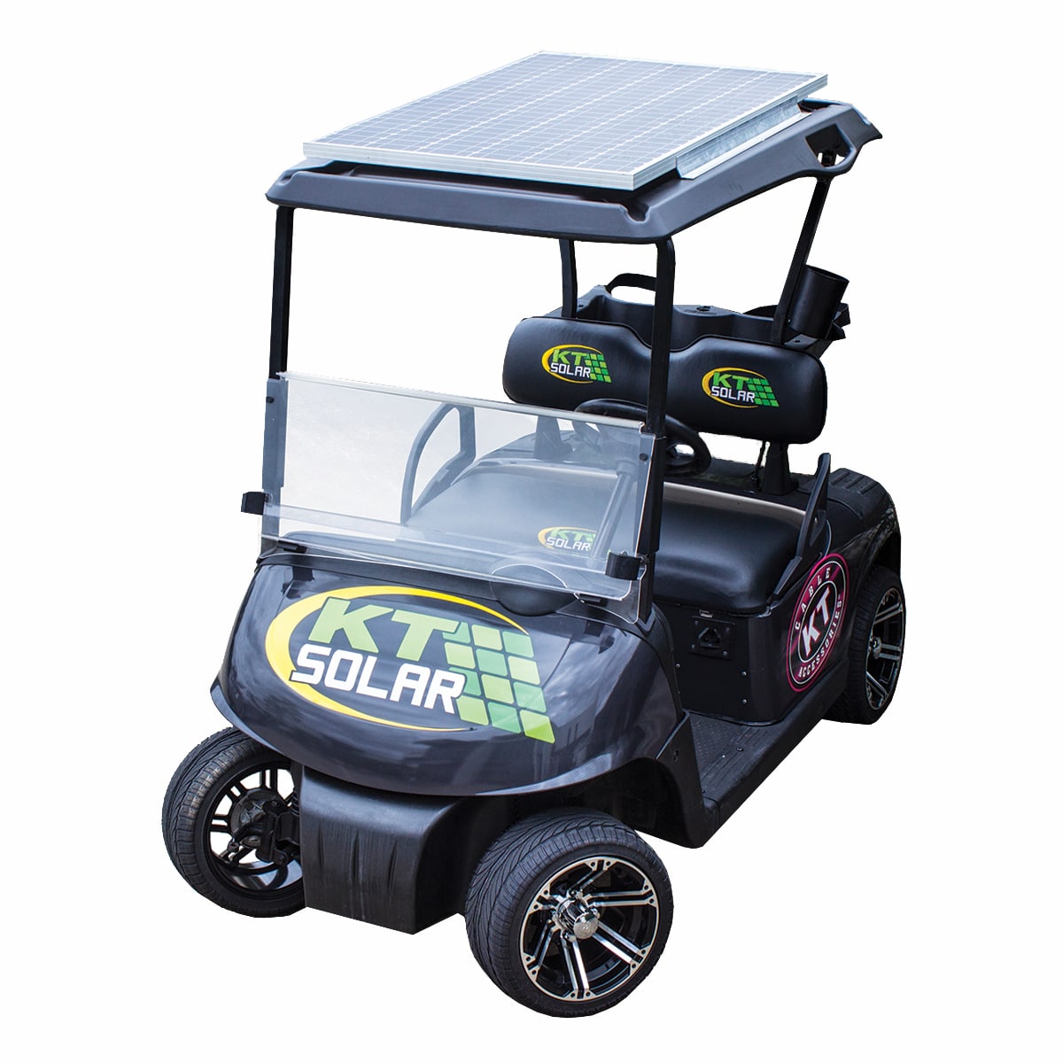 160 Watt, 36 to 48V Golf Cart & Electric Vehicle Solar Charging System